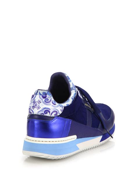 dolce gabbana blue and white shoes|dolce gabbana schuhe damen.